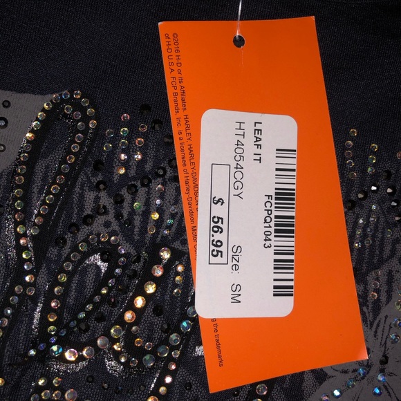 HARLEY DAVIDSON BLINGED OUT TEE - Picture 4 of 4